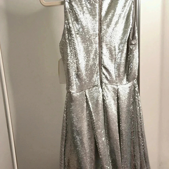 Copper Key Sequined Dress Size M - Picture 2 of 2
